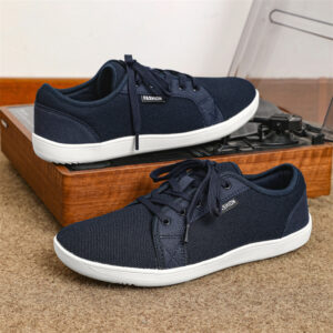 Leisure Sneaker Low-top Lace-up Outdoor Non-slip Wide Toe Shoes Men