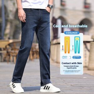 Business Stretch Casual Long Pants Men