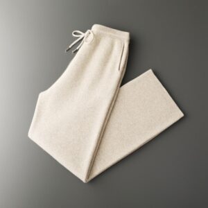Men's New Cashmere Pants Square Meters Thickening Wide Leg Pants