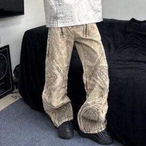 Women's Loose And Versatile American Floor Bending Knife Pants