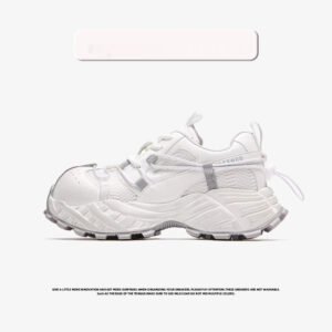 Breathable Mesh Foam Bottom Platform Dad Shoes