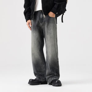 American Wide Leg Jeans For Men