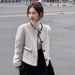 High Sense Temperament Coat Niche Short All-match