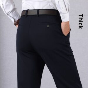 Elastic Dad Suit Trousers For Middle-aged And Elderly People