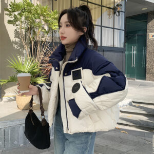 Women's Loose Thick Fashionable Cotton Jacket Coat