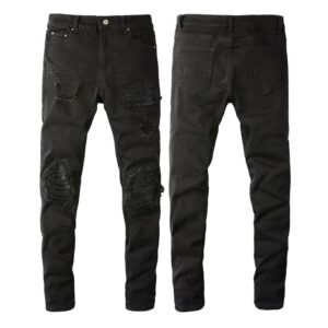 Jeans Men's High Street Fashion Brand Street Ripped Jeans