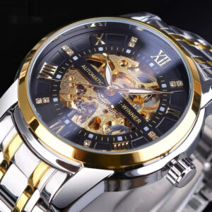 Men's Fashion Hollowed-out Waterproof Mechanical Watch