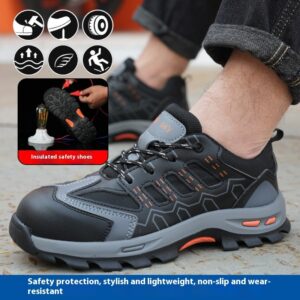 6KV Insulated Attack Shield And Anti-stab Non-slip Protective Shoes