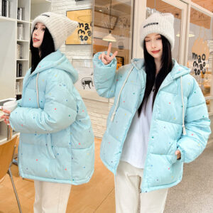 Women's Japanese Thickened Warm Cotton Coat