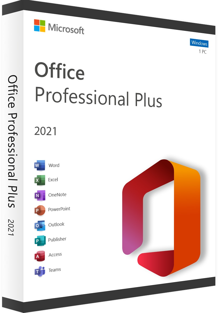 ✅ Microsoft Office 2021 Professional Plus – Product Key (Windows & Mac Variants)